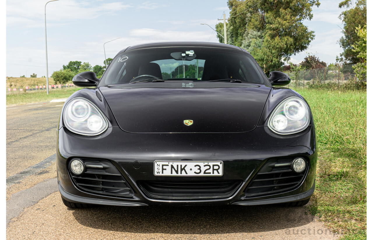 8/2011 Porsche Cayman 987 MY11 2d Coupe Basalt Black Metallic 2.9L
