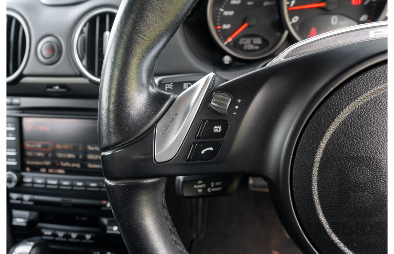 8/2011 Porsche Cayman 987 MY11 2d Coupe Basalt Black Metallic 2.9L