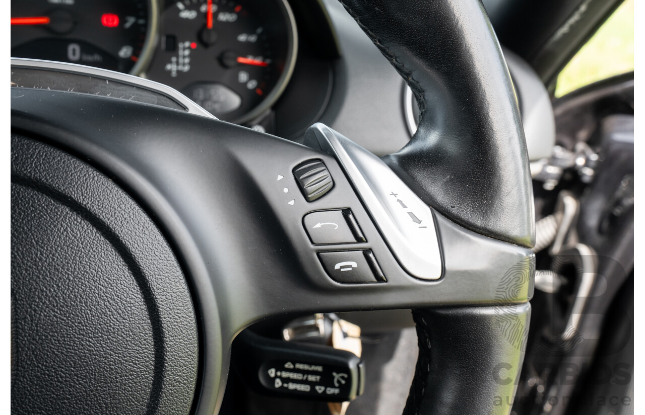 8/2011 Porsche Cayman 987 MY11 2d Coupe Basalt Black Metallic 2.9L