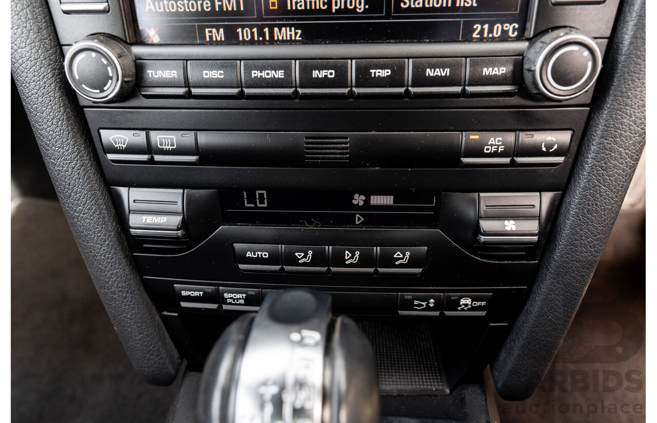 8/2011 Porsche Cayman 987 MY11 2d Coupe Basalt Black Metallic 2.9L