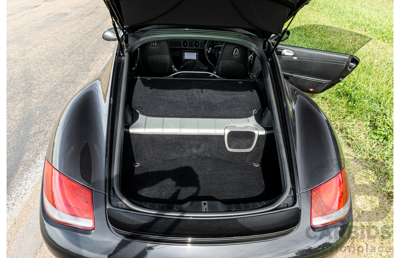 8/2011 Porsche Cayman 987 MY11 2d Coupe Basalt Black Metallic 2.9L