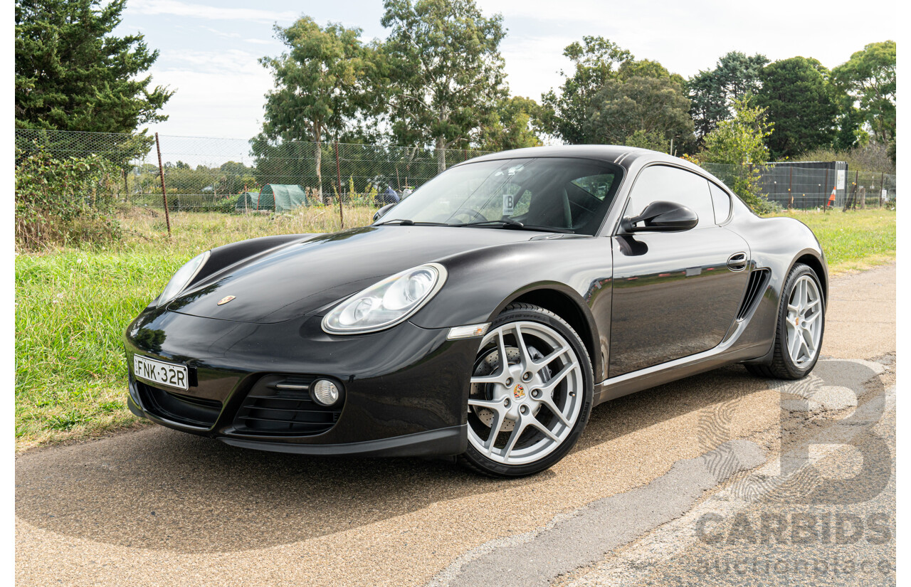 8/2011 Porsche Cayman 987 MY11 2d Coupe Basalt Black Metallic 2.9L