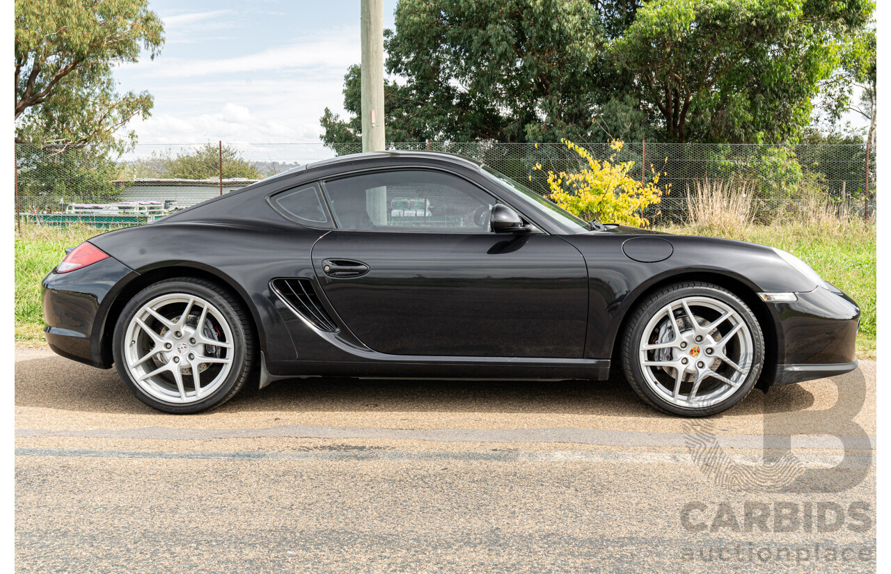 8/2011 Porsche Cayman 987 MY11 2d Coupe Basalt Black Metallic 2.9L