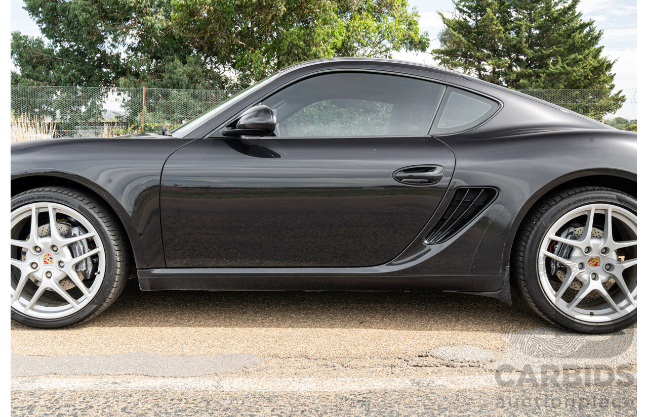 8/2011 Porsche Cayman 987 MY11 2d Coupe Basalt Black Metallic 2.9L