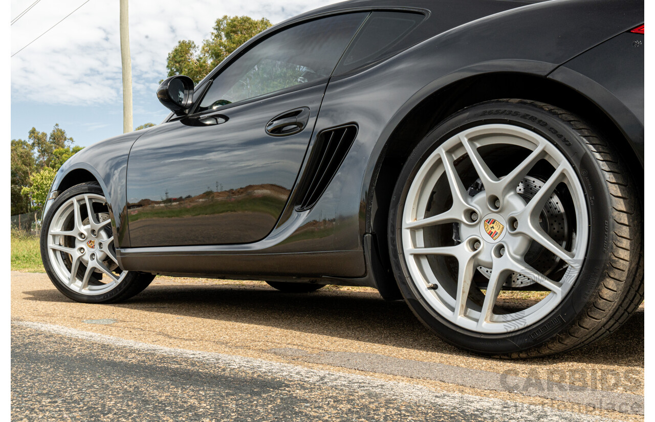 8/2011 Porsche Cayman 987 MY11 2d Coupe Basalt Black Metallic 2.9L