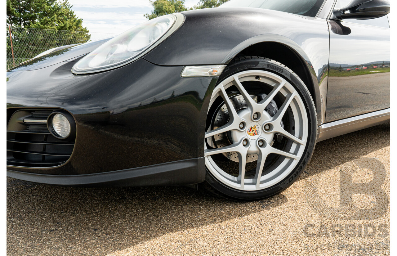 8/2011 Porsche Cayman 987 MY11 2d Coupe Basalt Black Metallic 2.9L