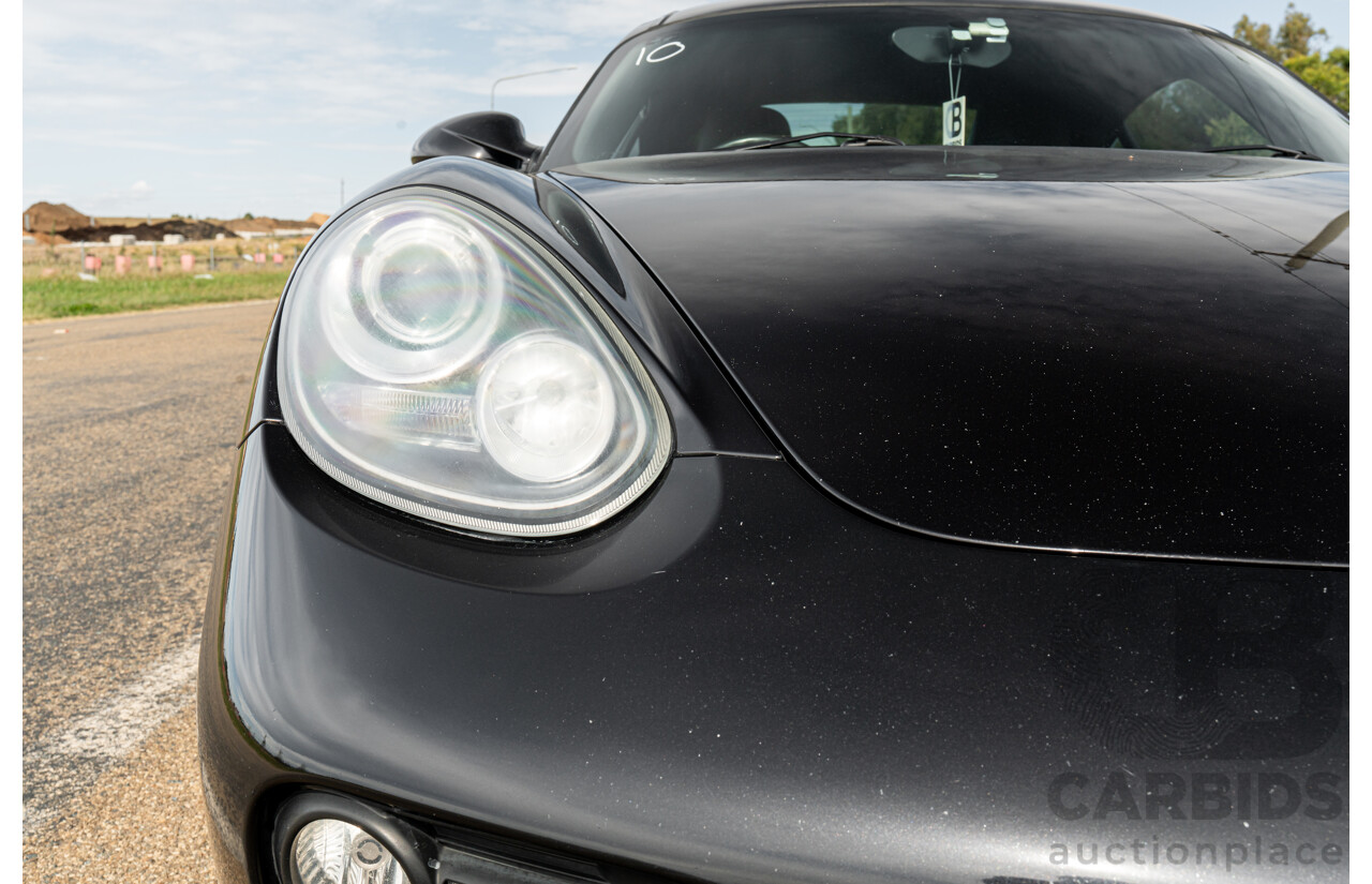 8/2011 Porsche Cayman 987 MY11 2d Coupe Basalt Black Metallic 2.9L