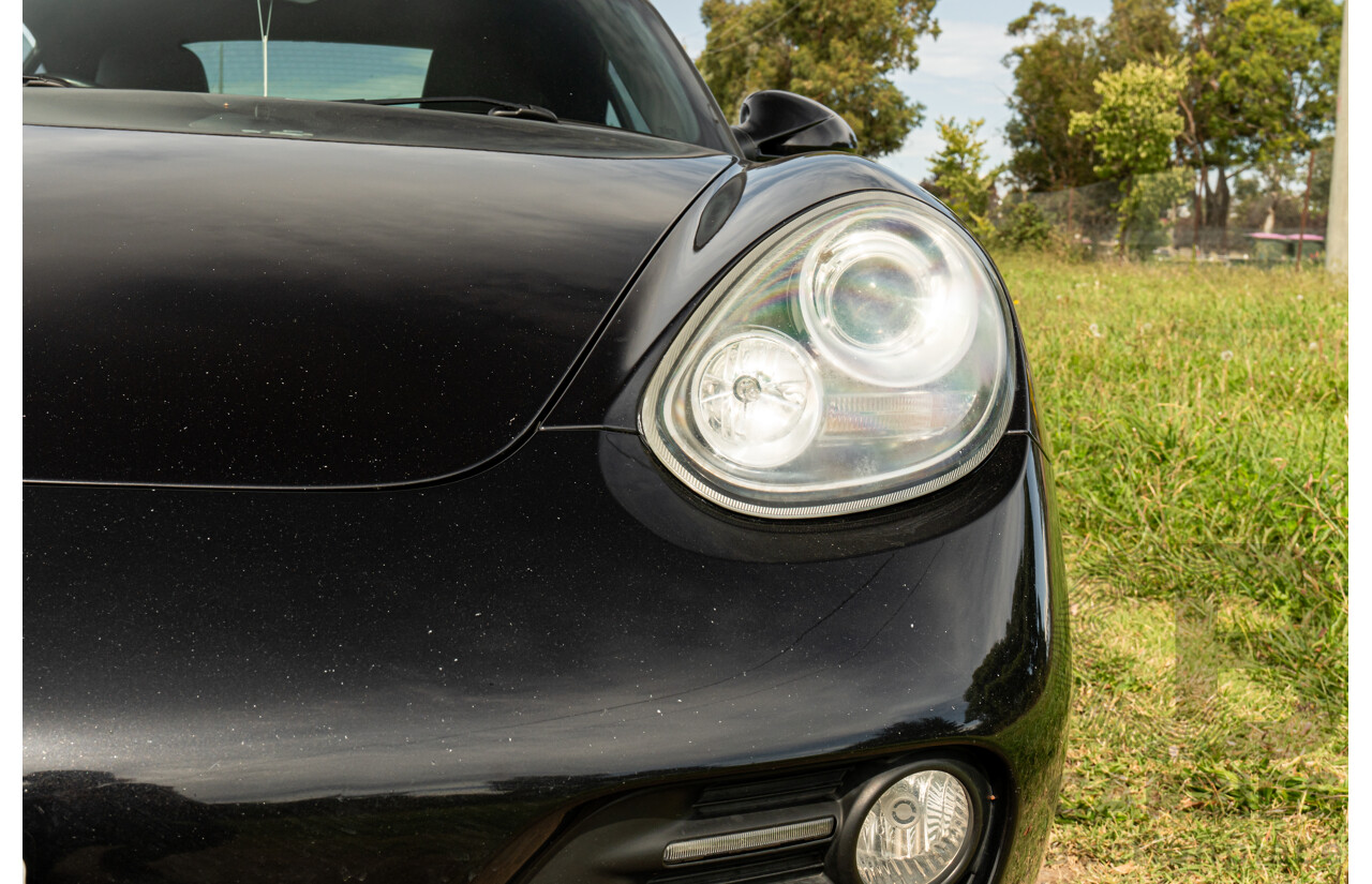 8/2011 Porsche Cayman 987 MY11 2d Coupe Basalt Black Metallic 2.9L