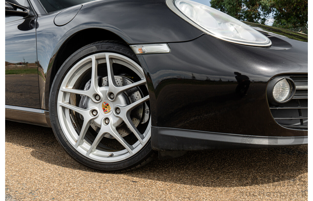 8/2011 Porsche Cayman 987 MY11 2d Coupe Basalt Black Metallic 2.9L