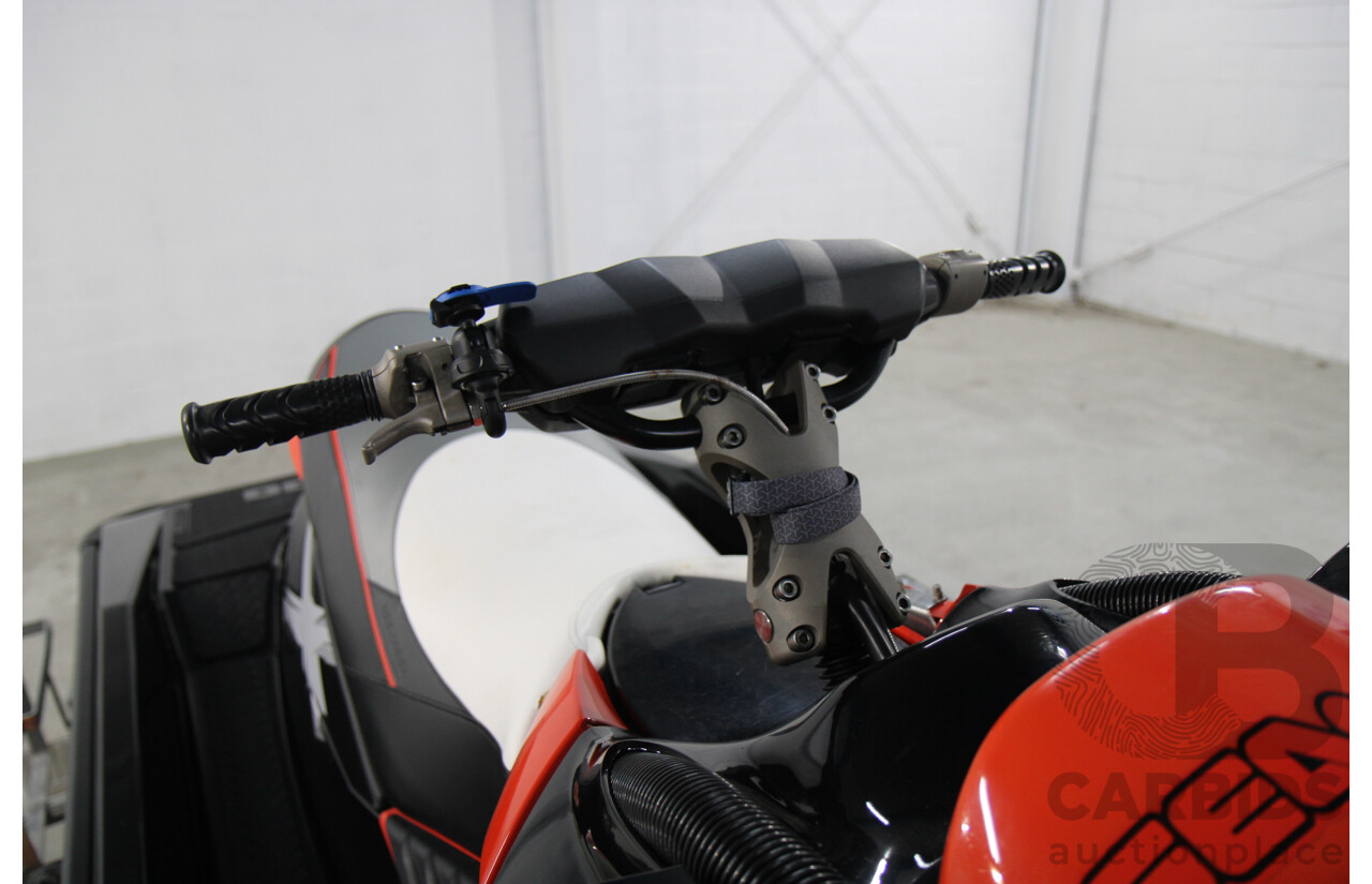 2011 Seadoo RXP-X 255 RS Personal Watercraft Dragon Red/ Black Supercharged 1494cc - On Trailer