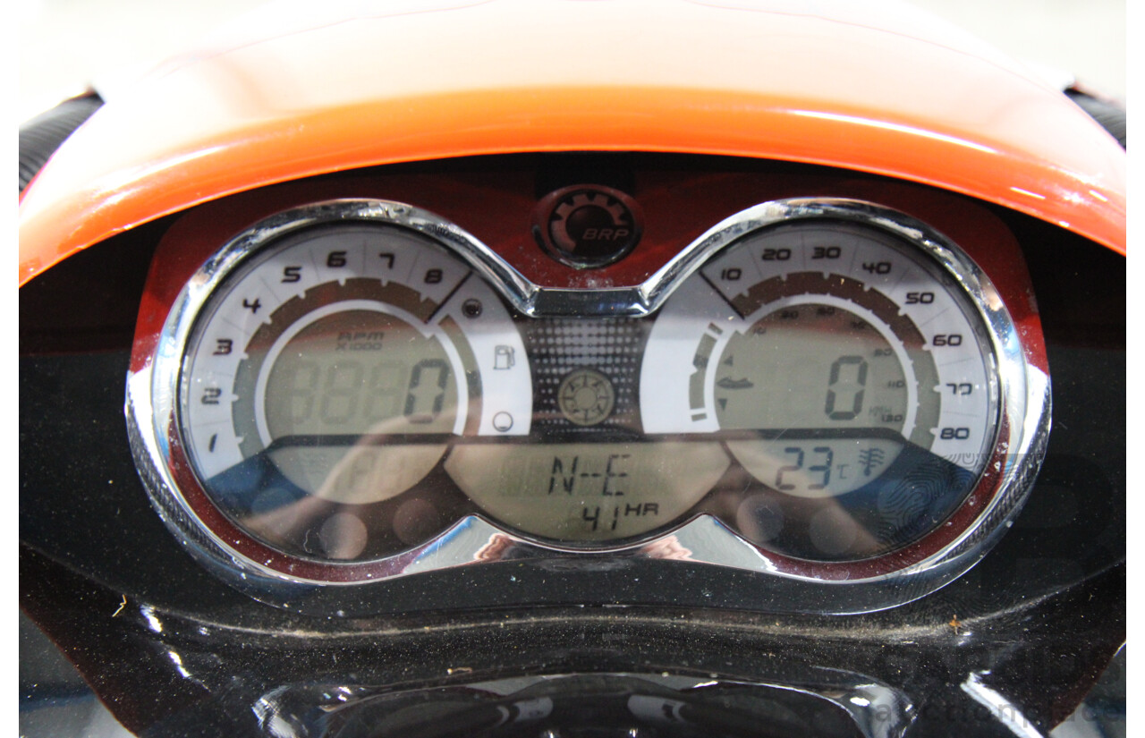 2011 Seadoo RXP-X 255 RS Personal Watercraft Dragon Red/ Black Supercharged 1494cc - On Trailer