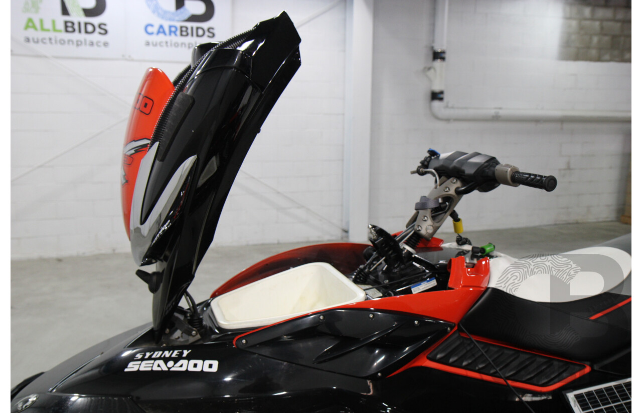 2011 Seadoo RXP-X 255 RS Personal Watercraft Dragon Red/ Black Supercharged 1494cc - On Trailer