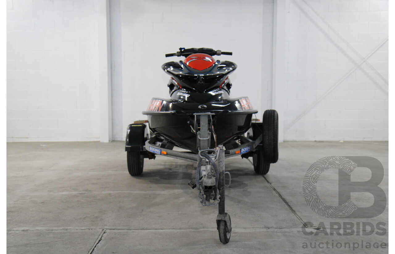2011 Seadoo RXP-X 255 RS Personal Watercraft Dragon Red/ Black Supercharged 1494cc - On Trailer