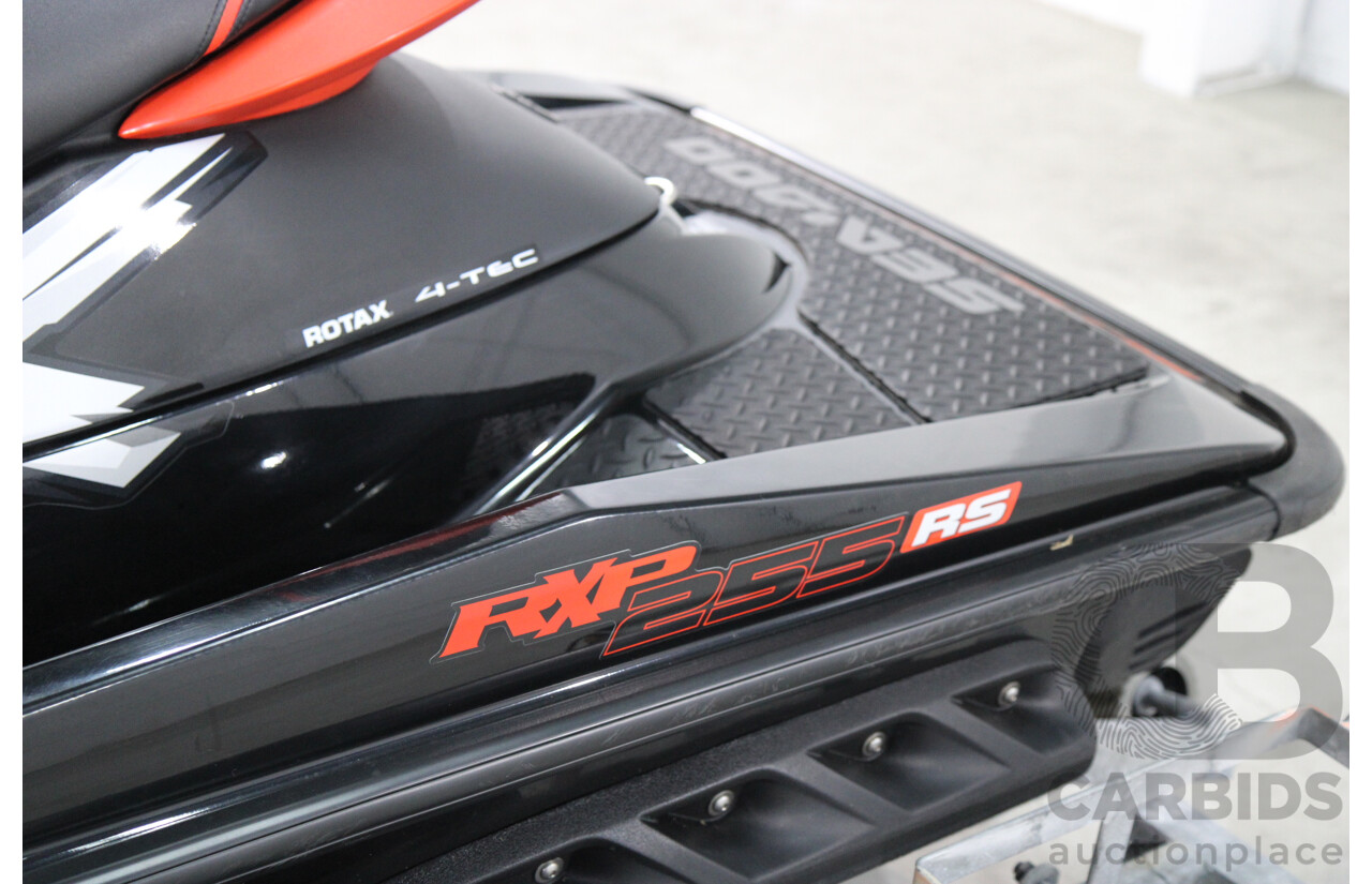 2011 Seadoo RXP-X 255 RS Personal Watercraft Dragon Red/ Black Supercharged 1494cc - On Trailer