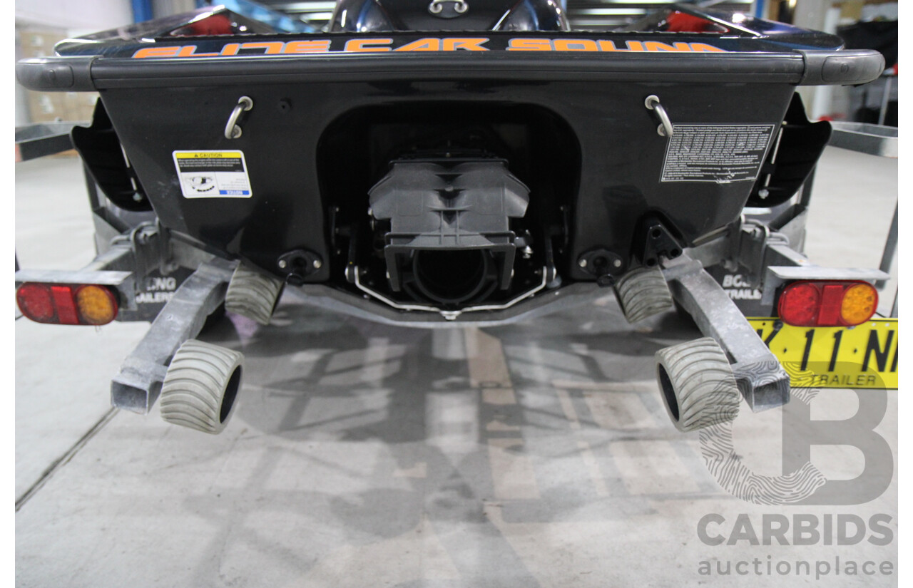 2011 Seadoo RXP-X 255 RS Personal Watercraft Dragon Red/ Black Supercharged 1494cc - On Trailer