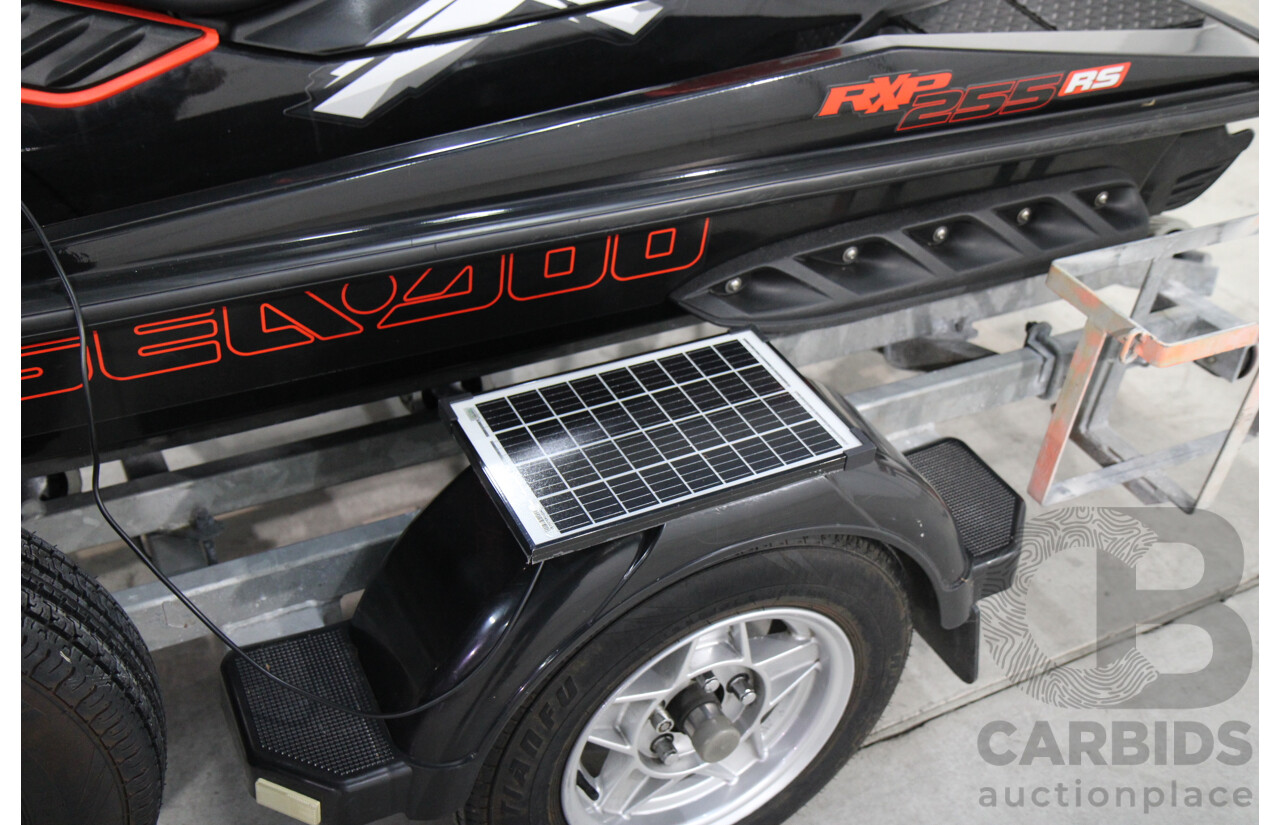 2011 Seadoo RXP-X 255 RS Personal Watercraft Dragon Red/ Black Supercharged 1494cc - On Trailer
