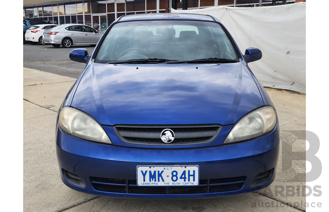 11/2007 Holden Viva JF MY07 5d Hatchback Blue 1.8L