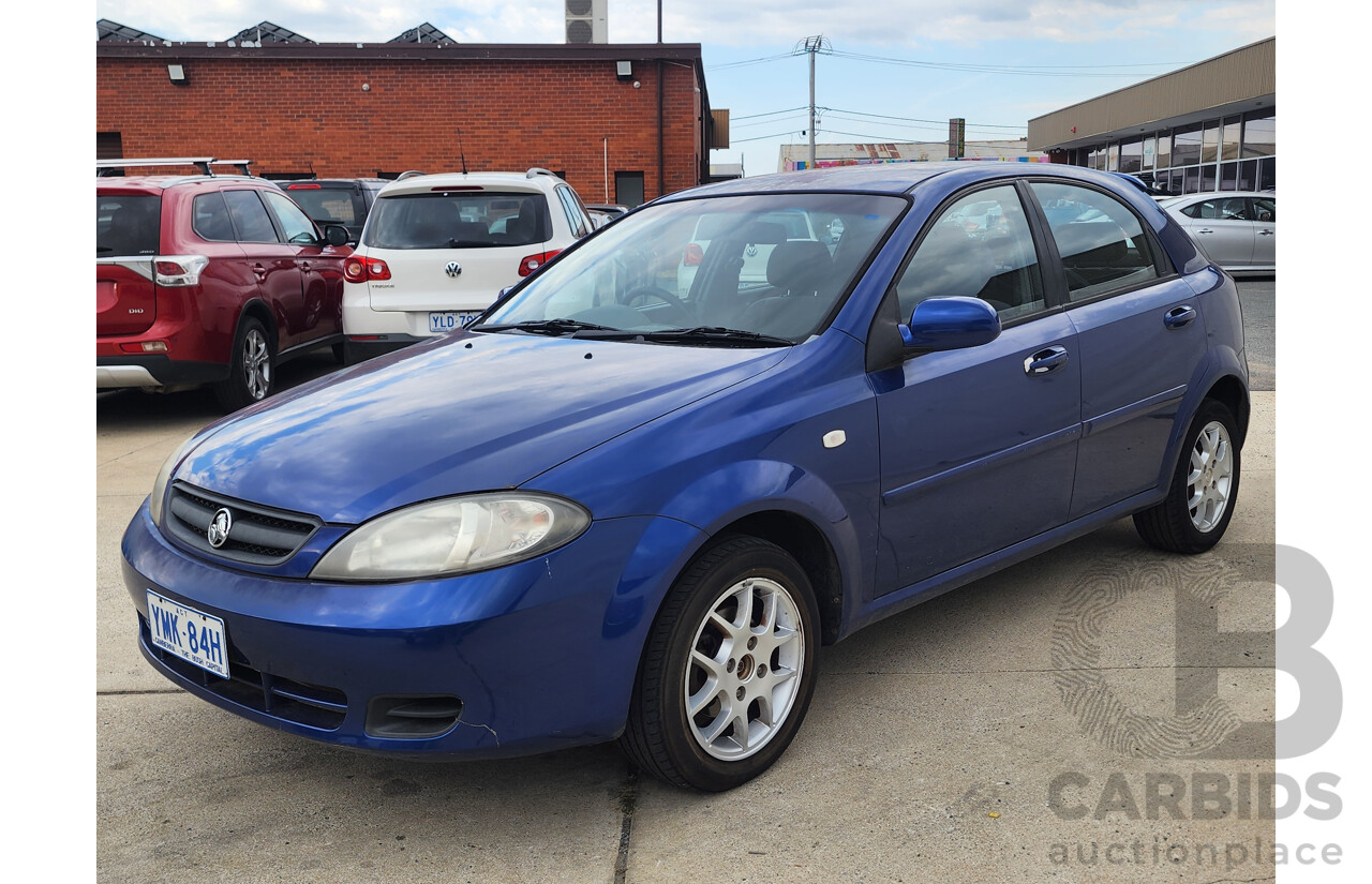 11/2007 Holden Viva JF MY07 5d Hatchback Blue 1.8L