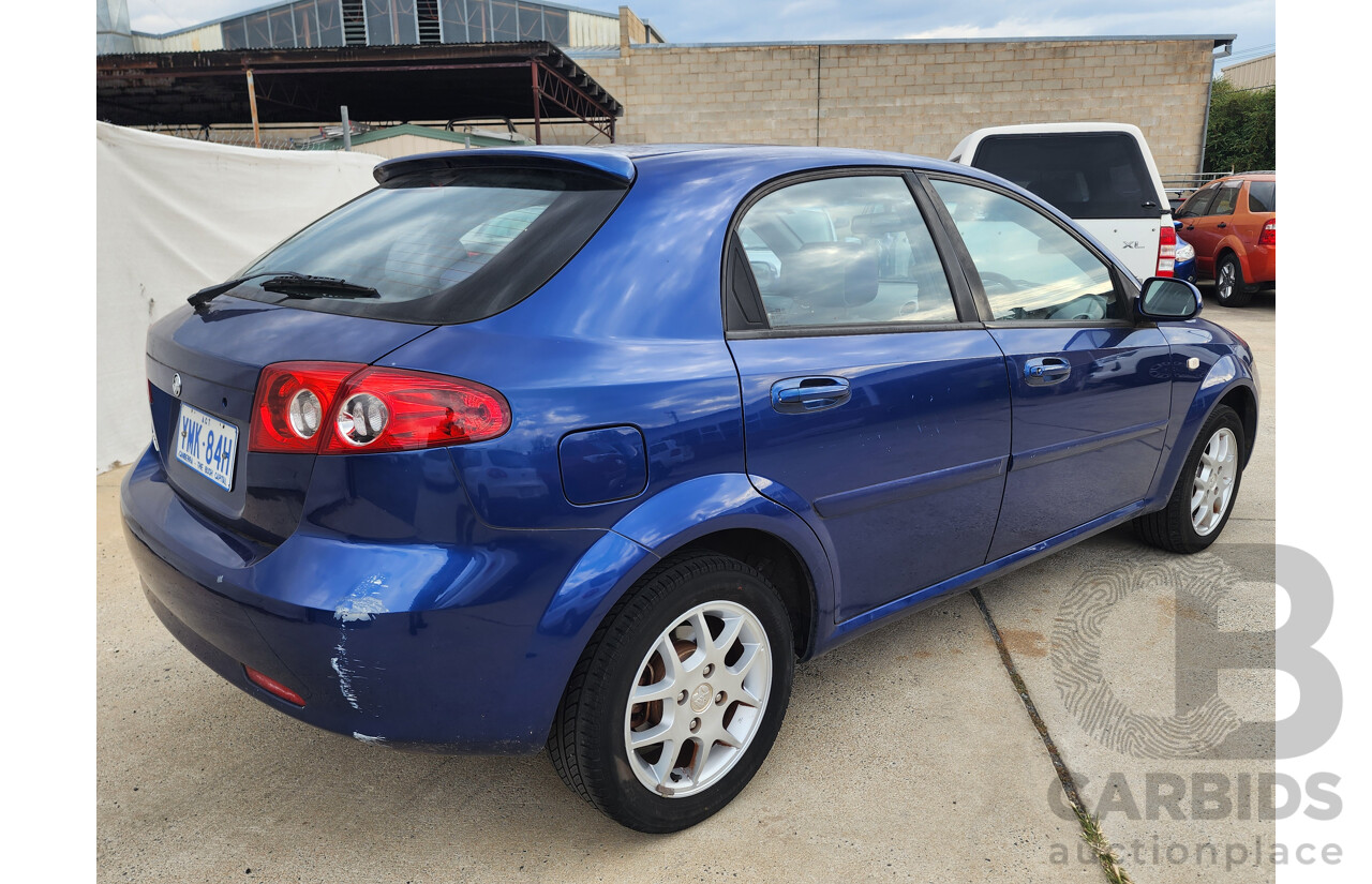 11/2007 Holden Viva JF MY07 5d Hatchback Blue 1.8L