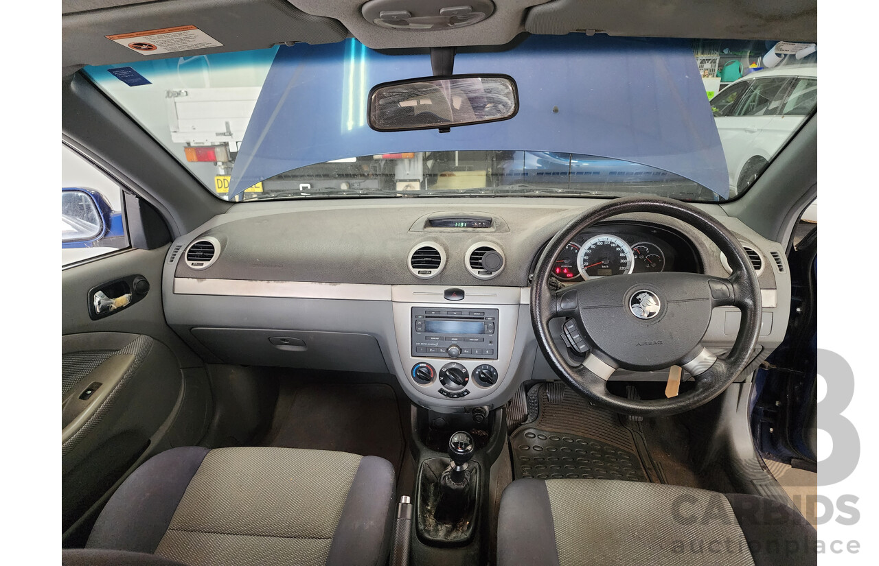 11/2007 Holden Viva  JF MY07 5d Hatchback Blue 1.8L