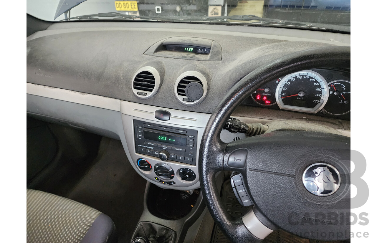 11/2007 Holden Viva  JF MY07 5d Hatchback Blue 1.8L