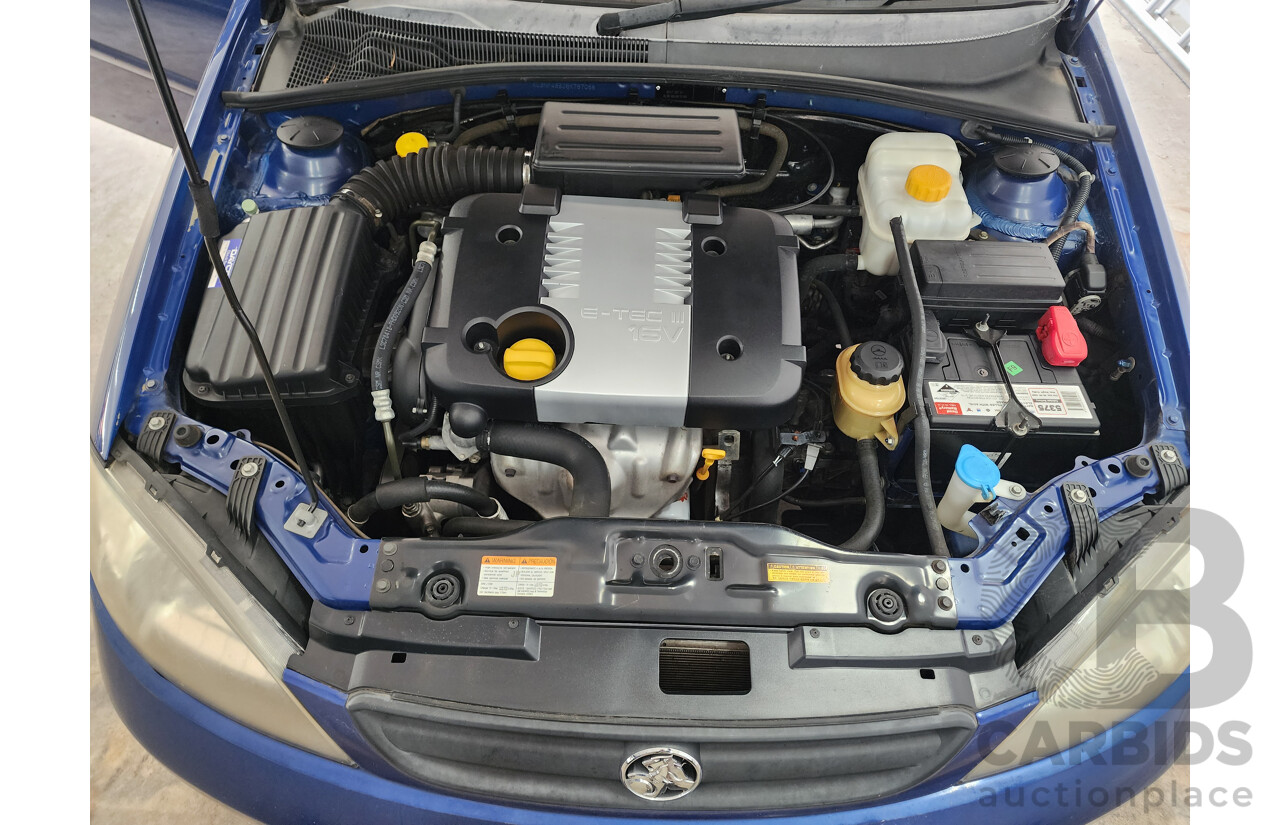 11/2007 Holden Viva  JF MY07 5d Hatchback Blue 1.8L