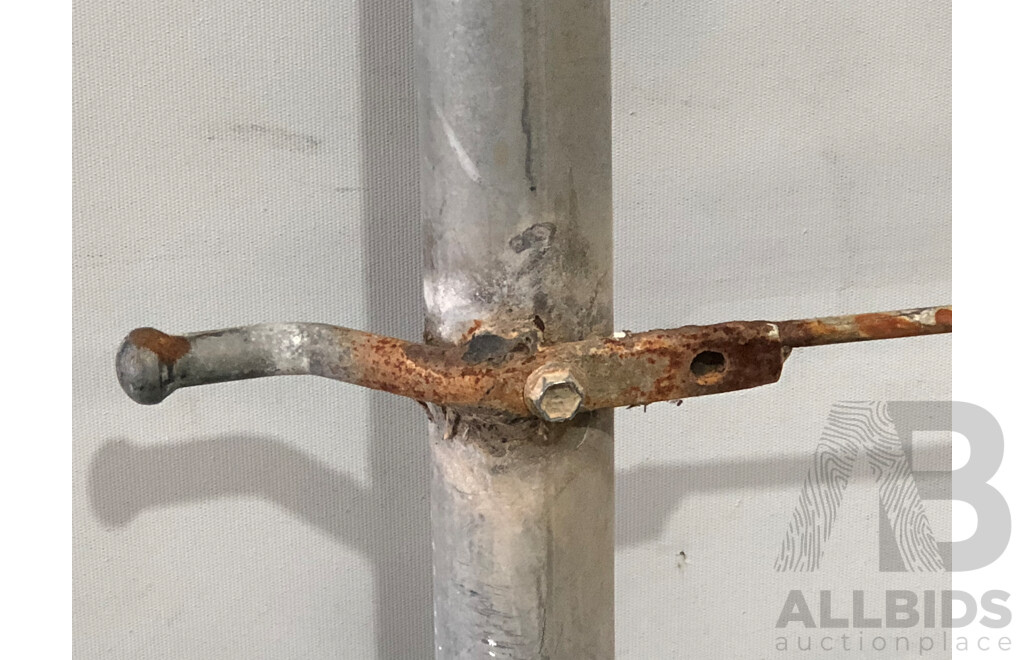 Whites Wires 1200mm Galvanised Farm Gate