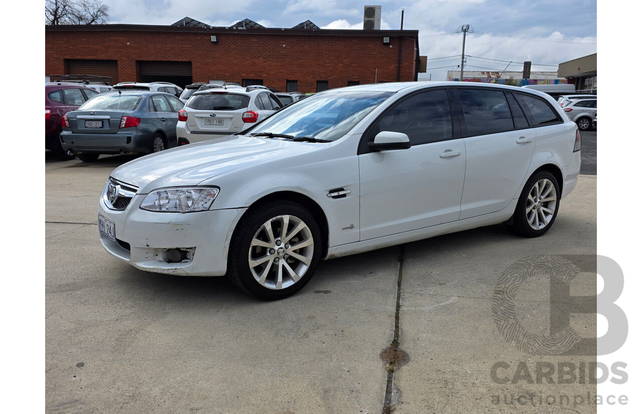 12/2010 Holden Berlina International VE II 4d Sportwagon White 3.0L