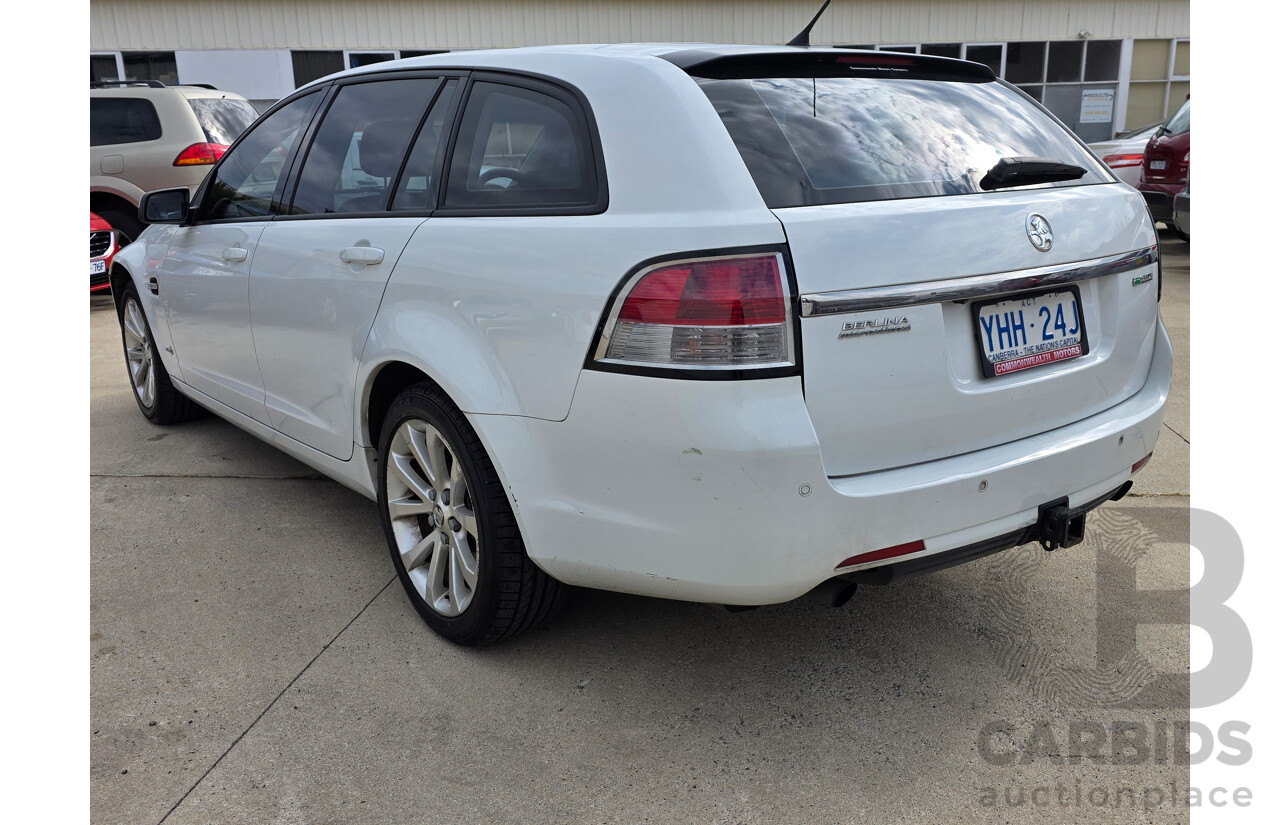 12/2010 Holden Berlina International VE II 4d Sportwagon White 3.0L