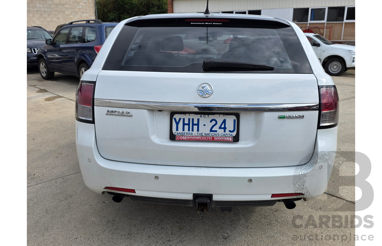 12/2010 Holden Berlina International VE II 4d Sportwagon White 3.0L