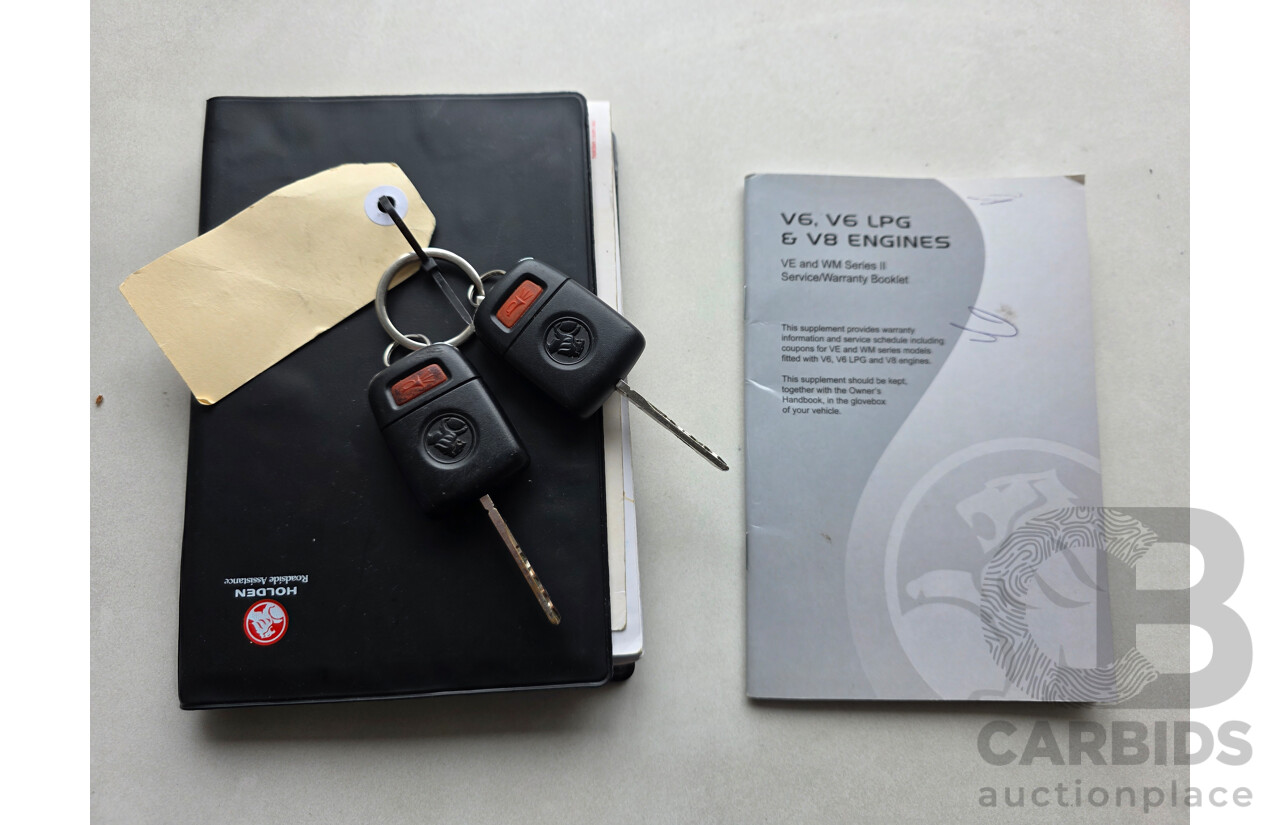 12/2010 Holden Berlina International VE II 4d Sportwagon White 3.0L