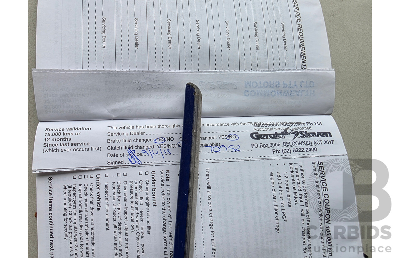 12/2010 Holden Berlina International VE II 4d Sportwagon White 3.0L