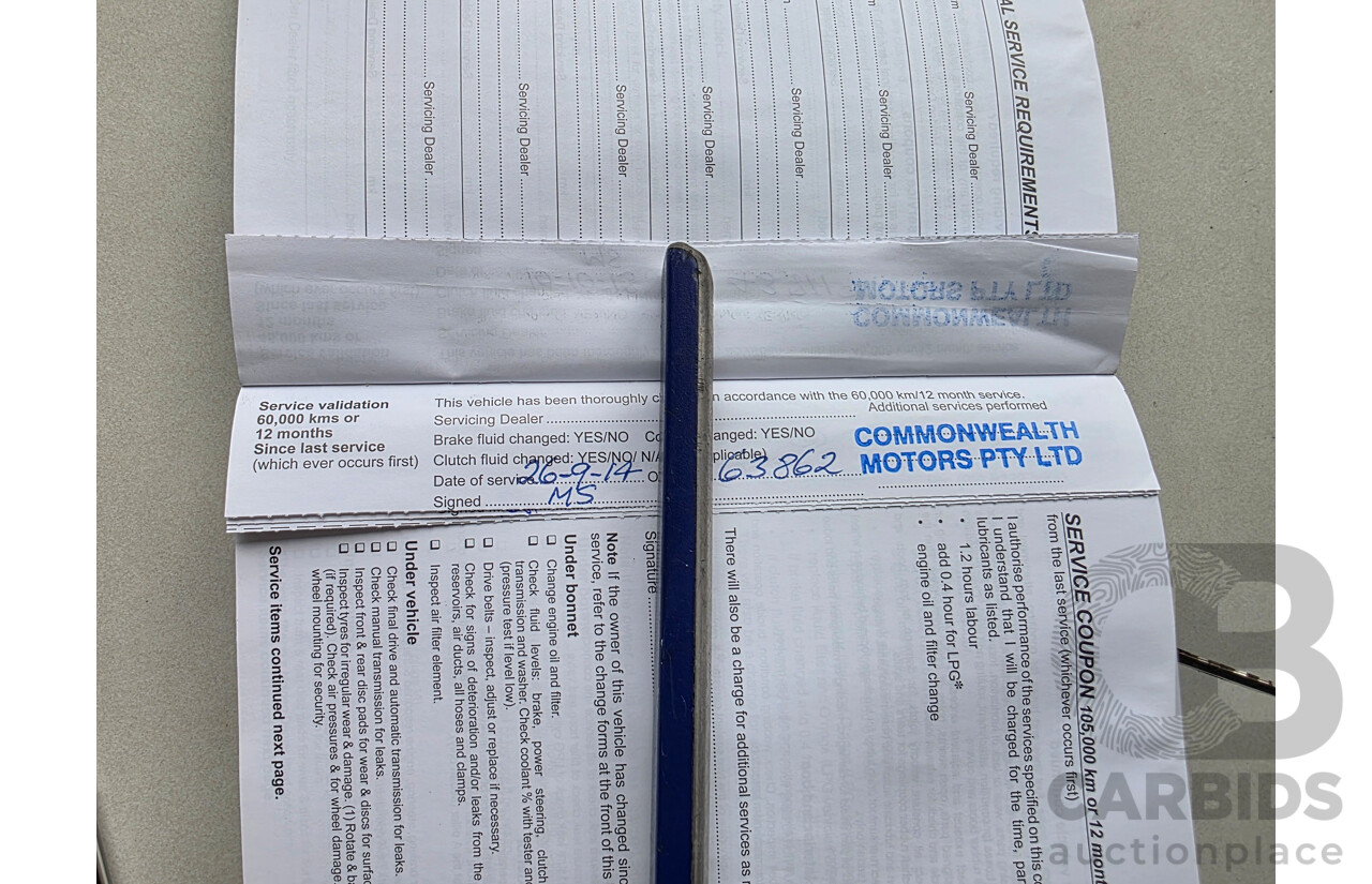 12/2010 Holden Berlina International VE II 4d Sportwagon White 3.0L