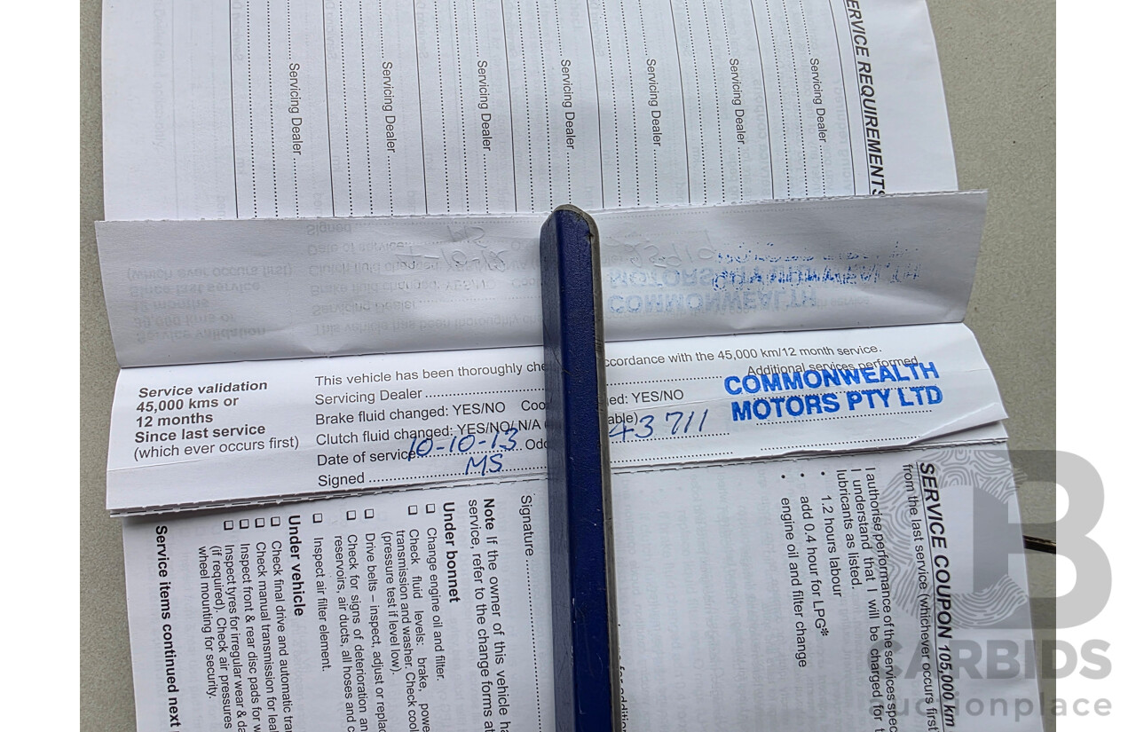 12/2010 Holden Berlina International VE II 4d Sportwagon White 3.0L