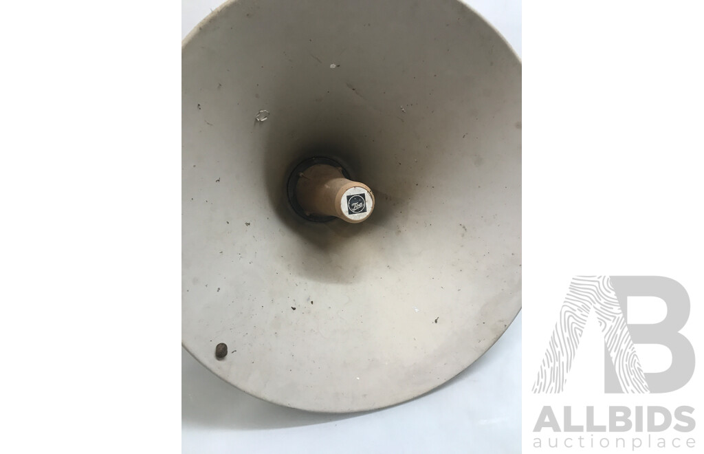 Vintage Toa Horn Speaker and Woofer Speakers - Lot of 3