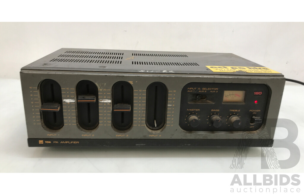 TOA (TA-412E) PA Amplifier