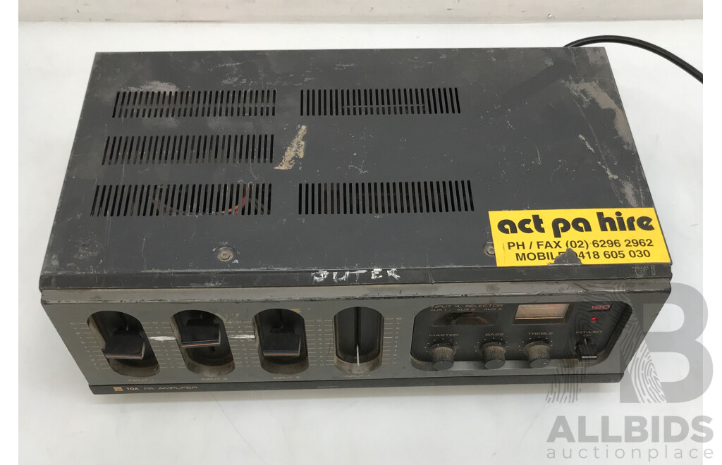 TOA (TA-412E) PA Amplifier