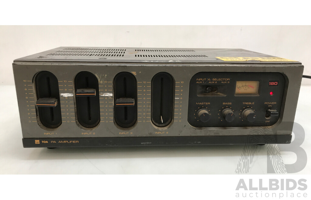 TOA (TA-412E) PA Amplifier