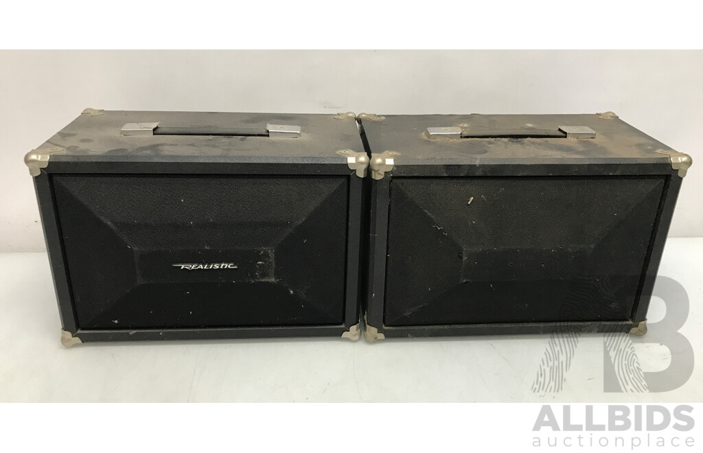 Vintage Realistic (PA-25) 4 Inch Speaker Cabinet