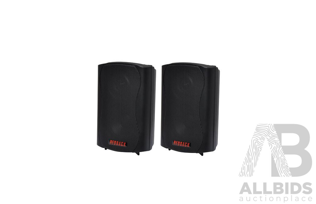 Pair of Redback (C-0903) Bookshelf Series Speakers - Lot of 2