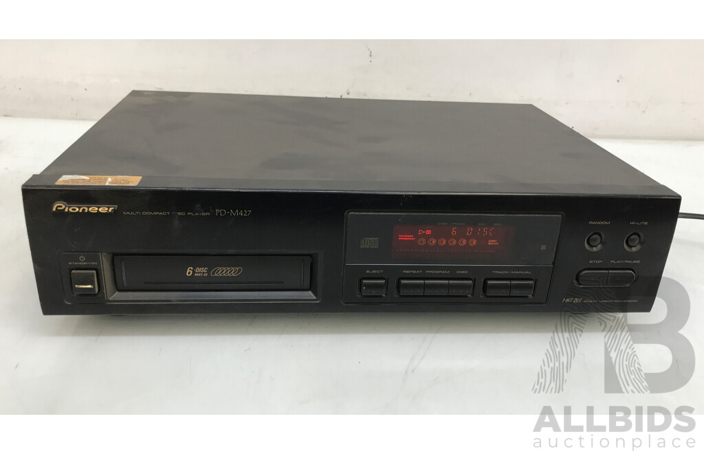 Pioneer (PD-M427) Multi-Compact Disc Player