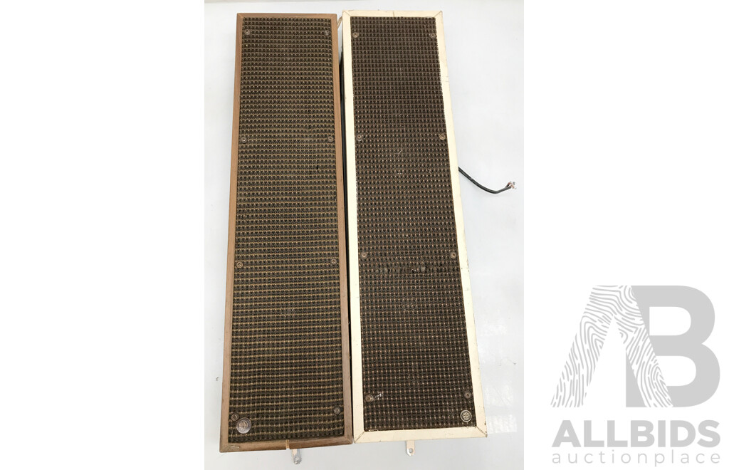 AWA Vintage Standing Speakers - Lot of 6