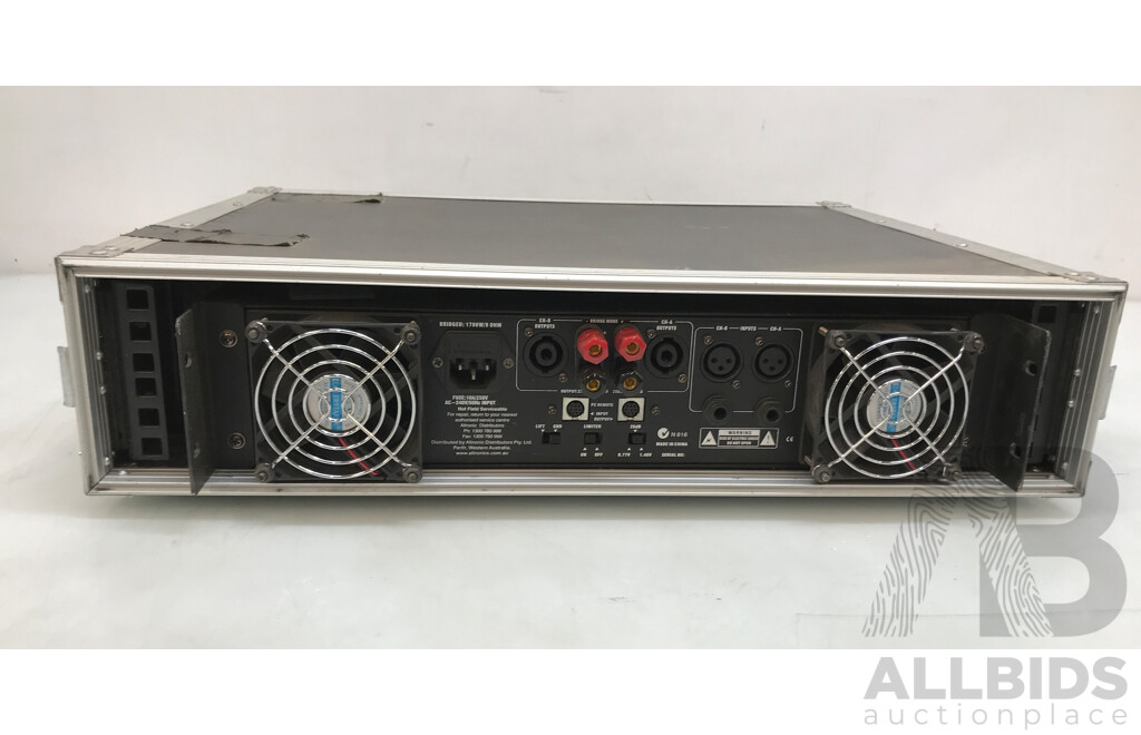 Biema BM800 II Professional Power Amplifier in Road Case