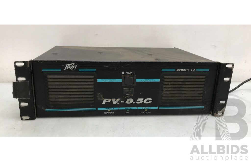 Peavey (PV-8.5C) 1100W Stereo Power Amplifier