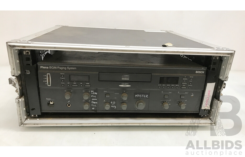 Bosch Plena BGM/Paging System with CD/MP3 Player and Road Case