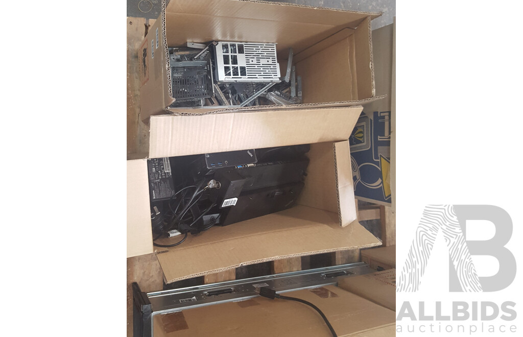 Bulk Lot of Assorted IT Equipment & Accessories