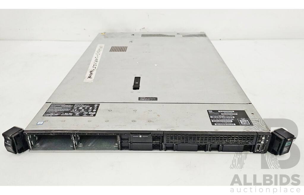 HPE ProLiant DL360 Gen10 Intel Xeon SILVER (4110) 2.20GHz-3.00GHz 10-Core CPU 1RU Server W/ 16GB DDR4