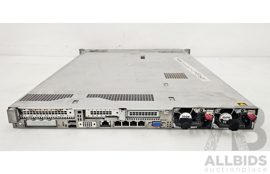 HPE ProLiant DL360 Gen10 Intel Xeon SILVER (4110) 2.20GHz-3.00GHz 10-Core CPU 1RU Server W/ 16GB DDR4