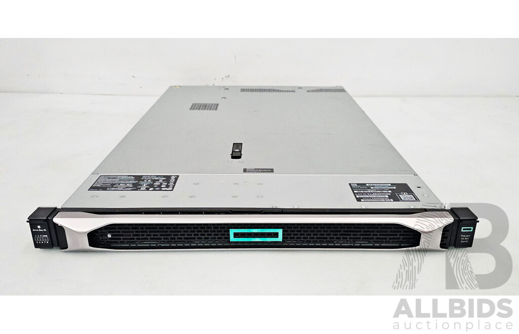 HPE ProLiant DL360 Gen10 Dual Intel Xeon SILVER (4208) 2.10GHz-3.20GHz 8-Core CPU 1RU Server W/ 128GB DDR4