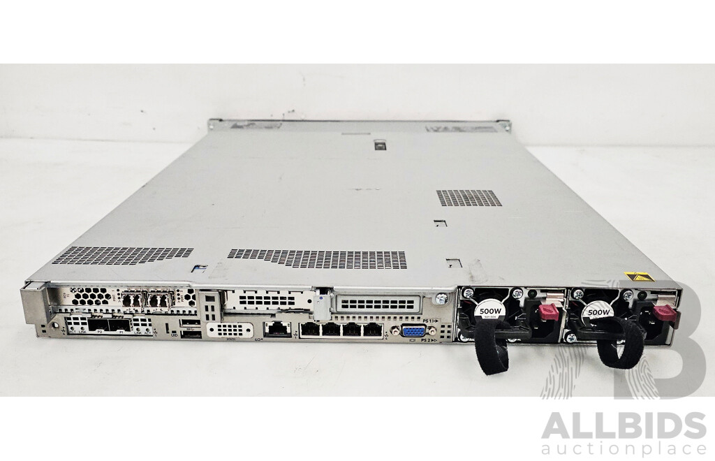 HPE ProLiant DL360 Gen10 Dual Intel Xeon SILVER (4208) 2.10GHz-3.20GHz 8-Core CPU 1RU Server W/ 128GB DDR4